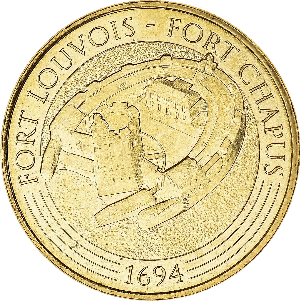 France, Jeton, BOURCEFRANC-LE-CHAPUS - Fort Louvois Fort Chapus - 1694 Vue