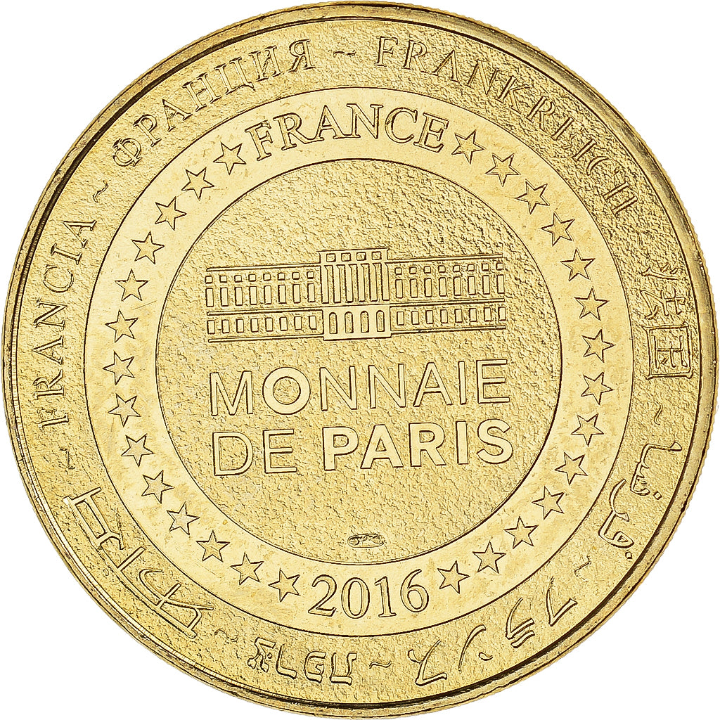 Francia, zeton, ECHILLAIS - PONT TRANSBORDEUR ROCHEFORT - N°2 de face, 2016