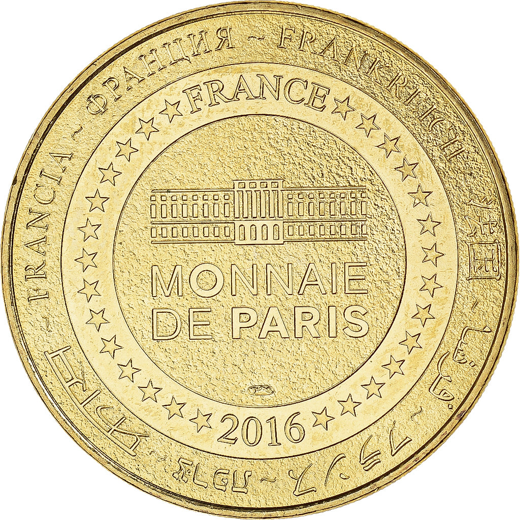 Francia, zeton, ECHILLAIS - PONT TRANSBORDEUR ROCHEFORT - N°2 de face, 2016