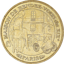 France, Token, Touristic token, MAISON DE RENDEZ-VOUS du XIXè - Paris, 2008