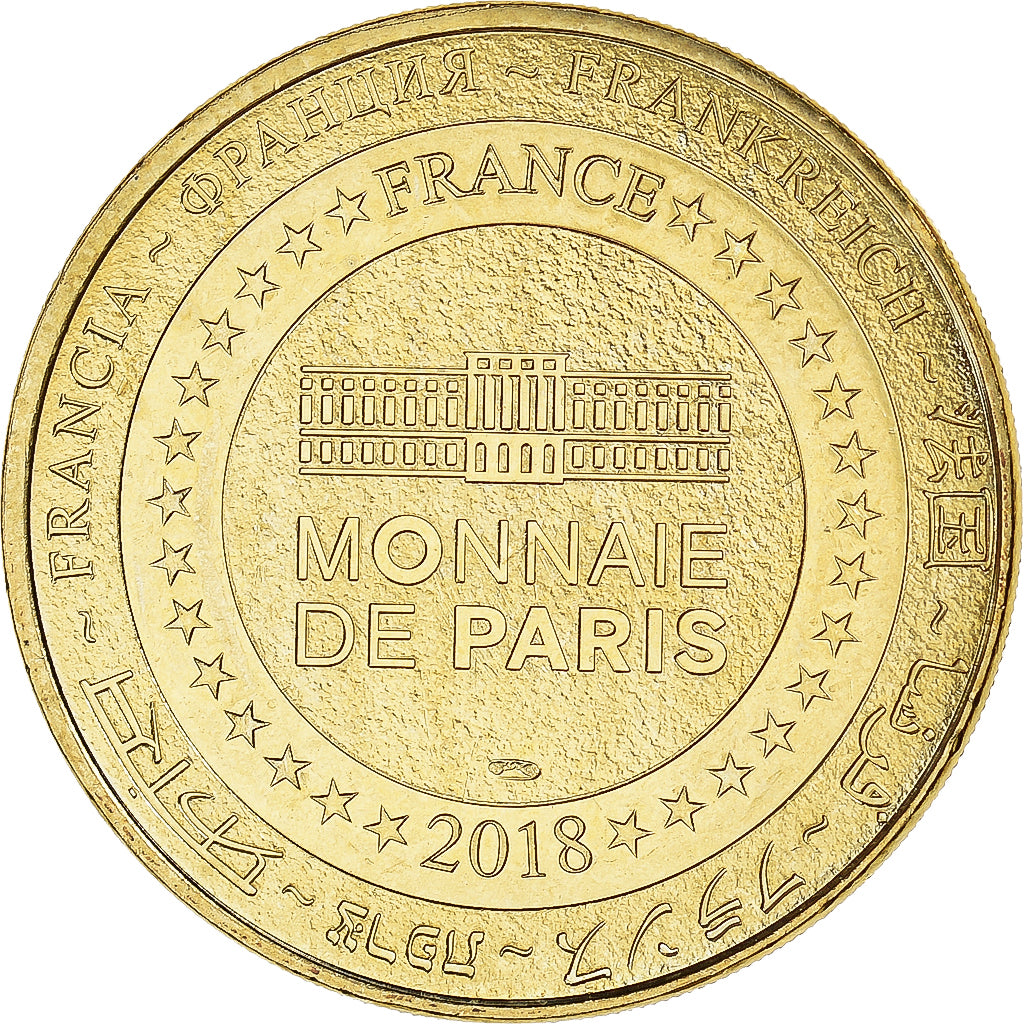 Francia, zeton, Montbazillac - Château, 2018, MDP, SC, Aluminio y cuproníquel