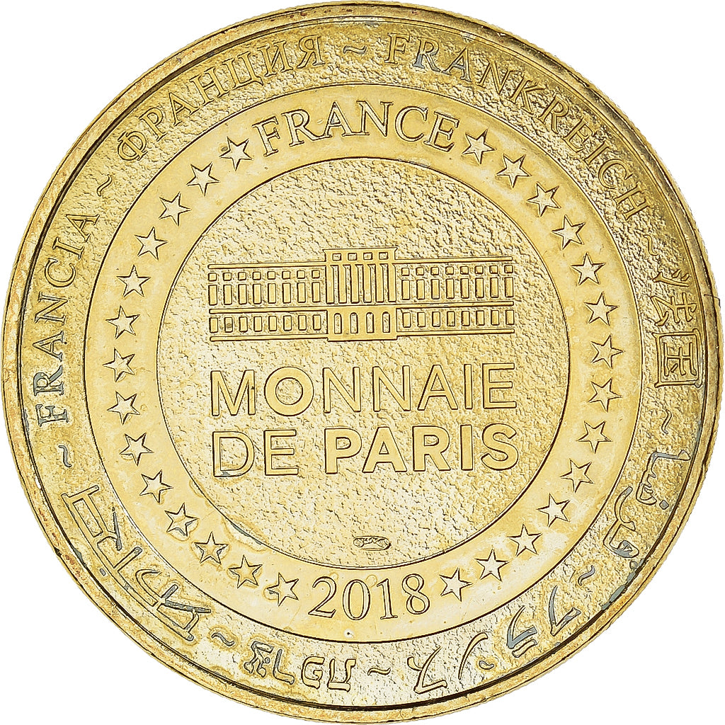 France, Jeton, Montbazillac - Château, 2018, MDP, SUP, Cupro-nickel Aluminium