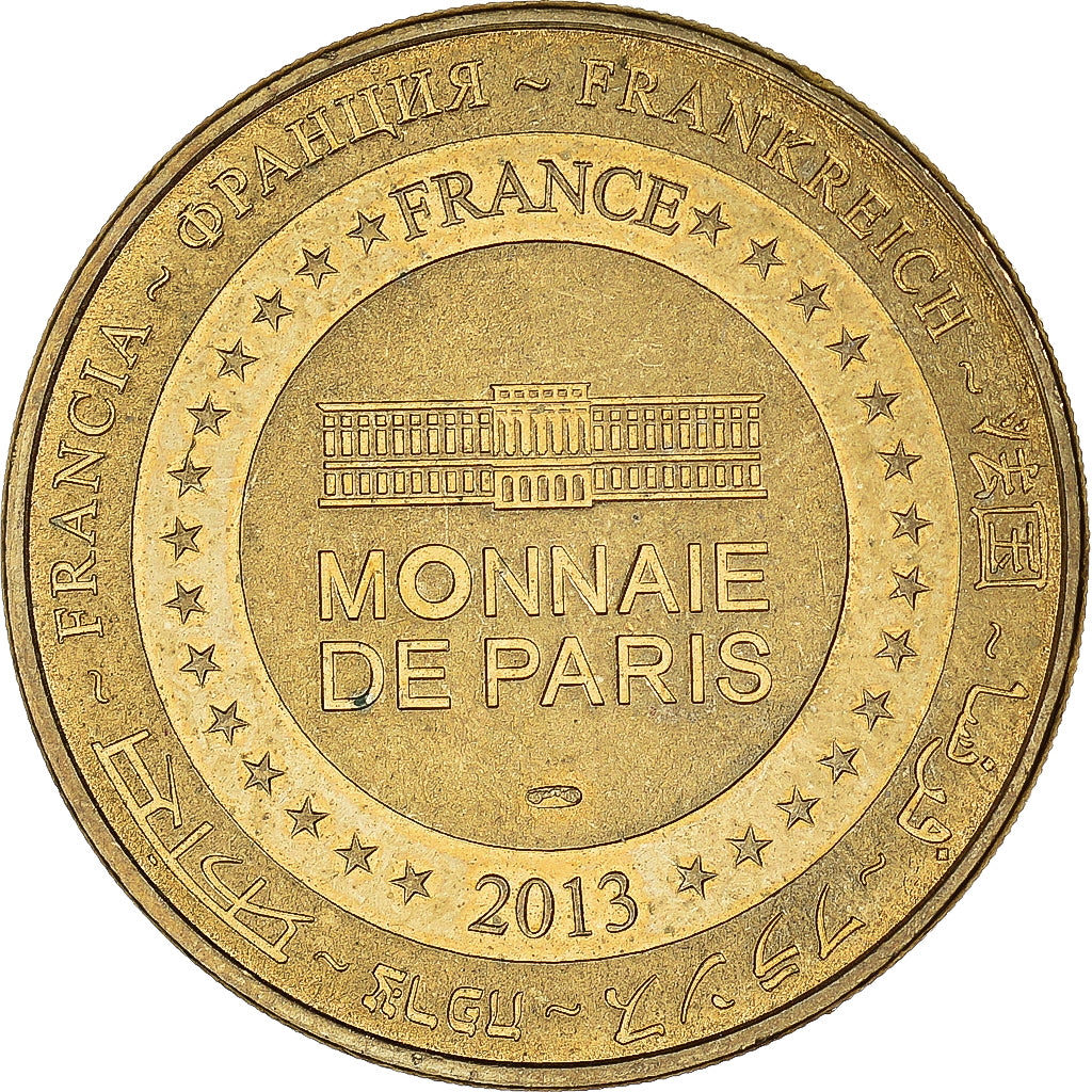 Francia, zeton, 17/ Zoo de la Palmyre - Gorille, 2013, MDP, SC, Aluminio y