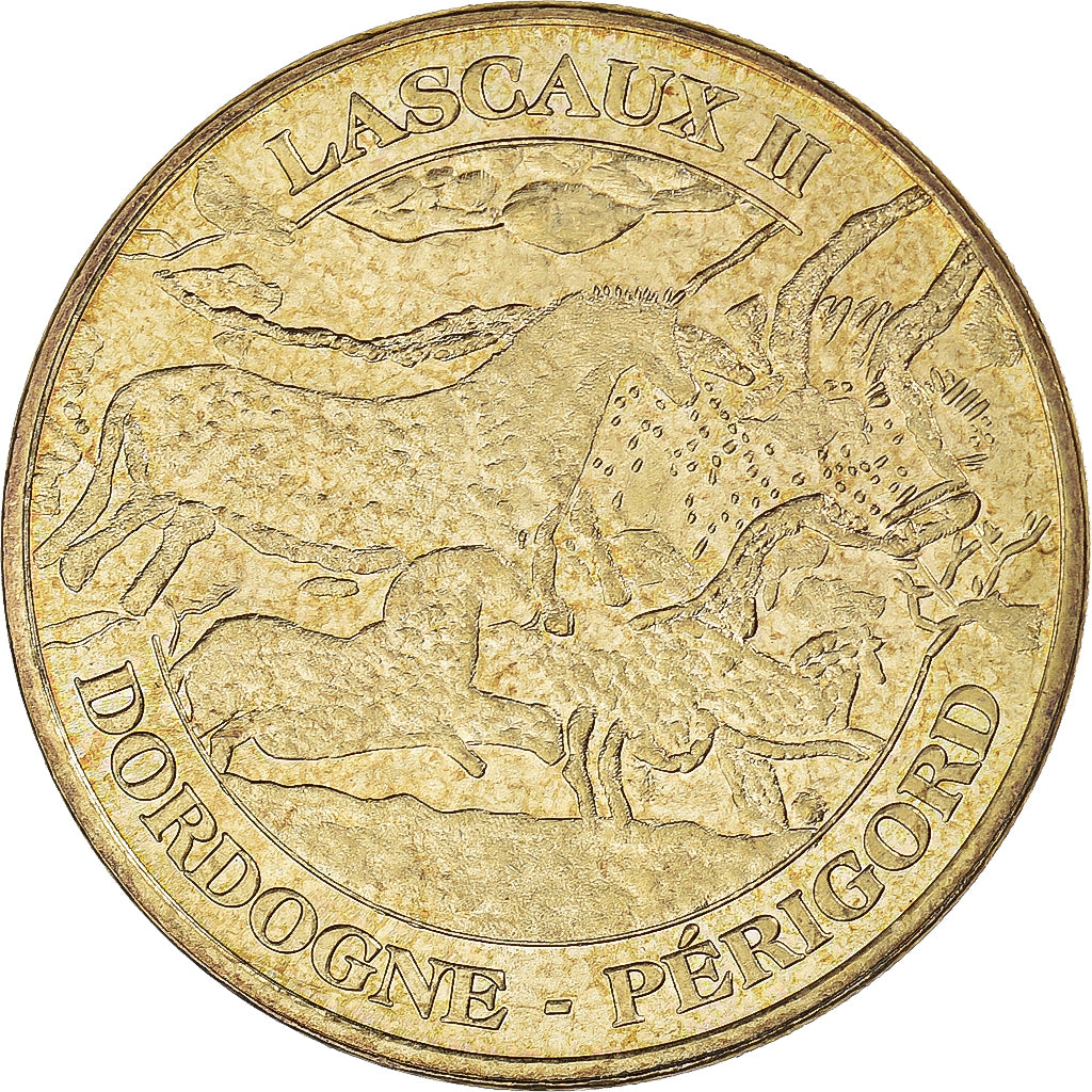 France, Token, Touristic token, MONTIGNAC - Lascaux II - n°2, 2008, MDP