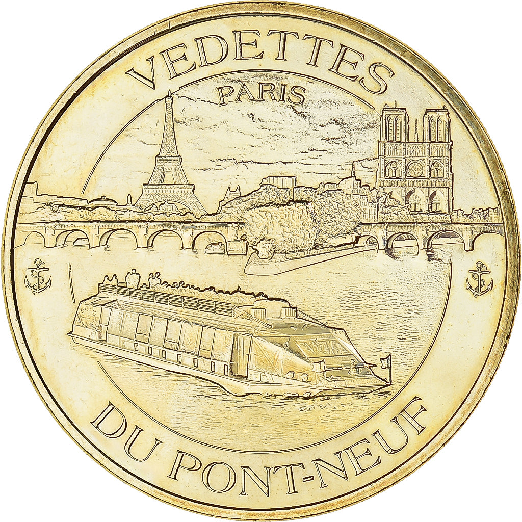 Francia, zeton, Paris - Vedettes du Pont Neuf n°4 - La Vedette et les