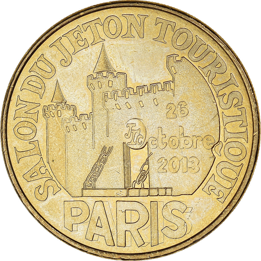 Francia, zeton, Jetón turístico, Paris - Salon du jeton touristique n°2, Arts
