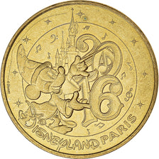 France, Token, Touristic token, Disneyland n°37 - Mickey 2016, 2016, MDP