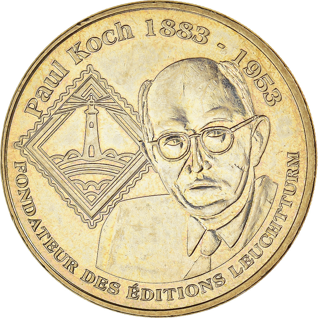 France, Jeton, Jeton Touristique, Allemagne - Paul Koch  -  Leuchtturm, 2011