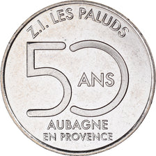 France, Token, Aubagne en Provence - 50 ans - Z.I. Les Paluds, 2018, MS(63)