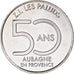 France, Token, Aubagne en Provence - 50 ans - Z.I. Les Paluds, 2018, MS(63)