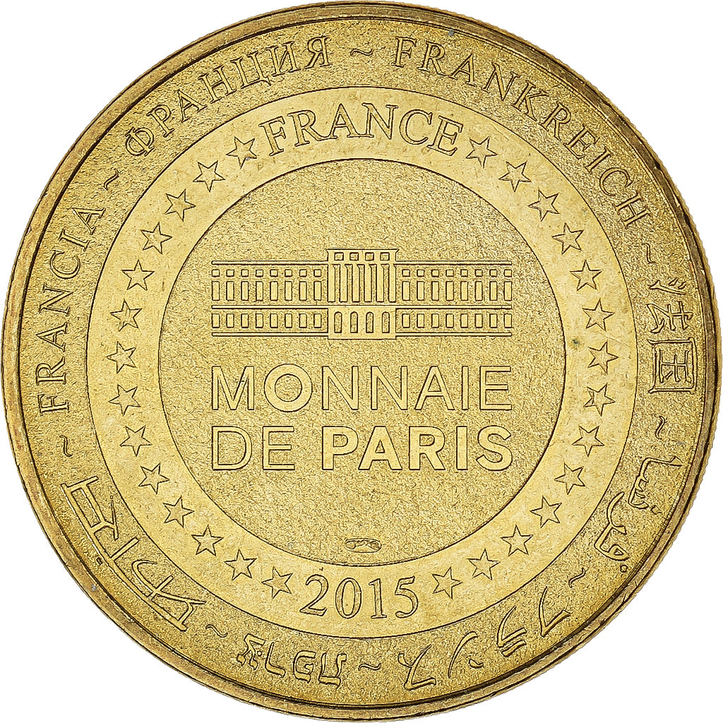 Francia, zeton, Paris PARADISE NIGHT TAHITI 30 ANS, 2015, SC, Cobre - níquel