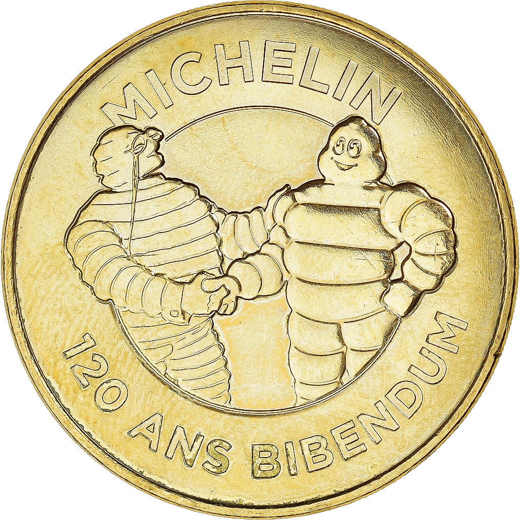 França, Token, CLERMONT-FERRAND - Michelin 11 (120 ans Bibendum), 2018, MS(63)