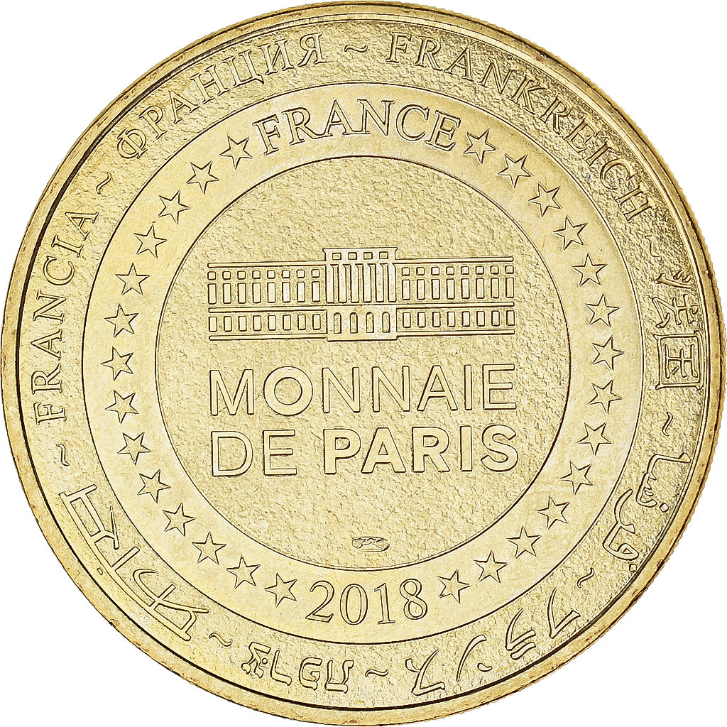 Francia, zeton, Kayseberg - Noël, 2018, MDP, SC, Aluminio y cuproníquel