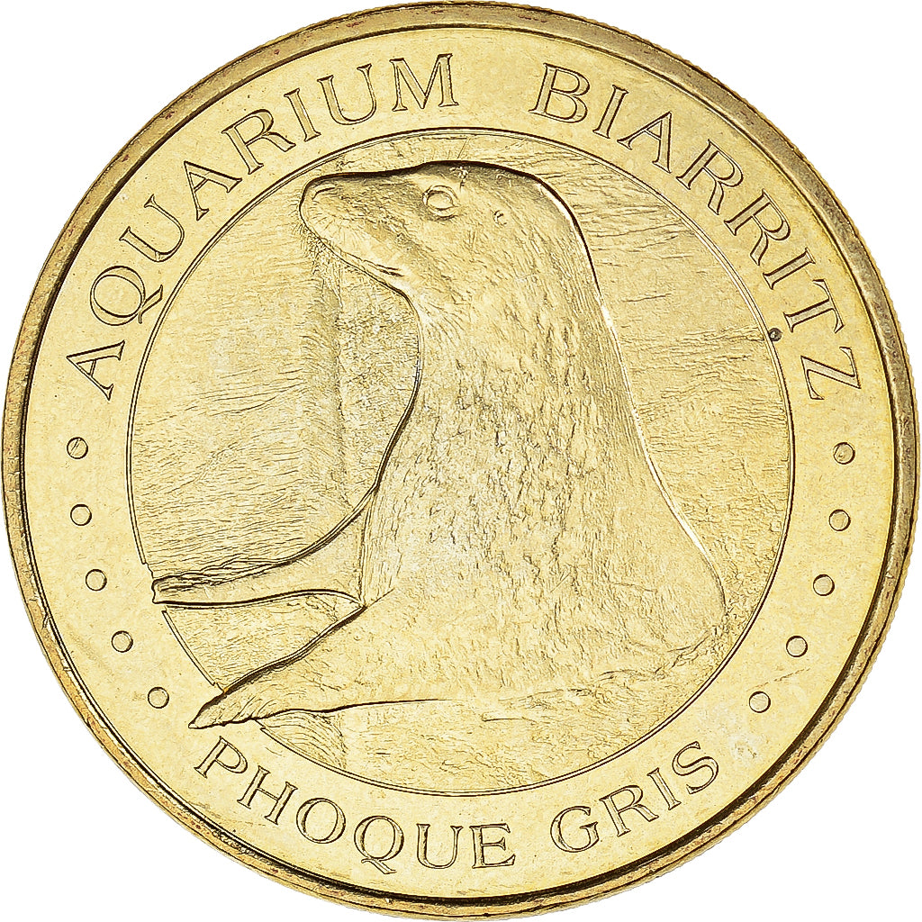 Francia, zeton, Biarritz - Musée de la Mer n°4 - Le phoque gris, 2018, MDP