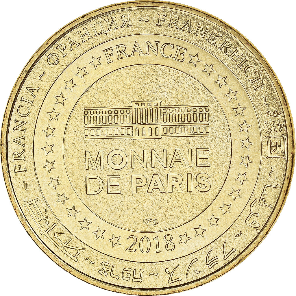 France, Token, Provins - Porte Saint-Jean, 2018, MDP, MS(64), Copper-nickel