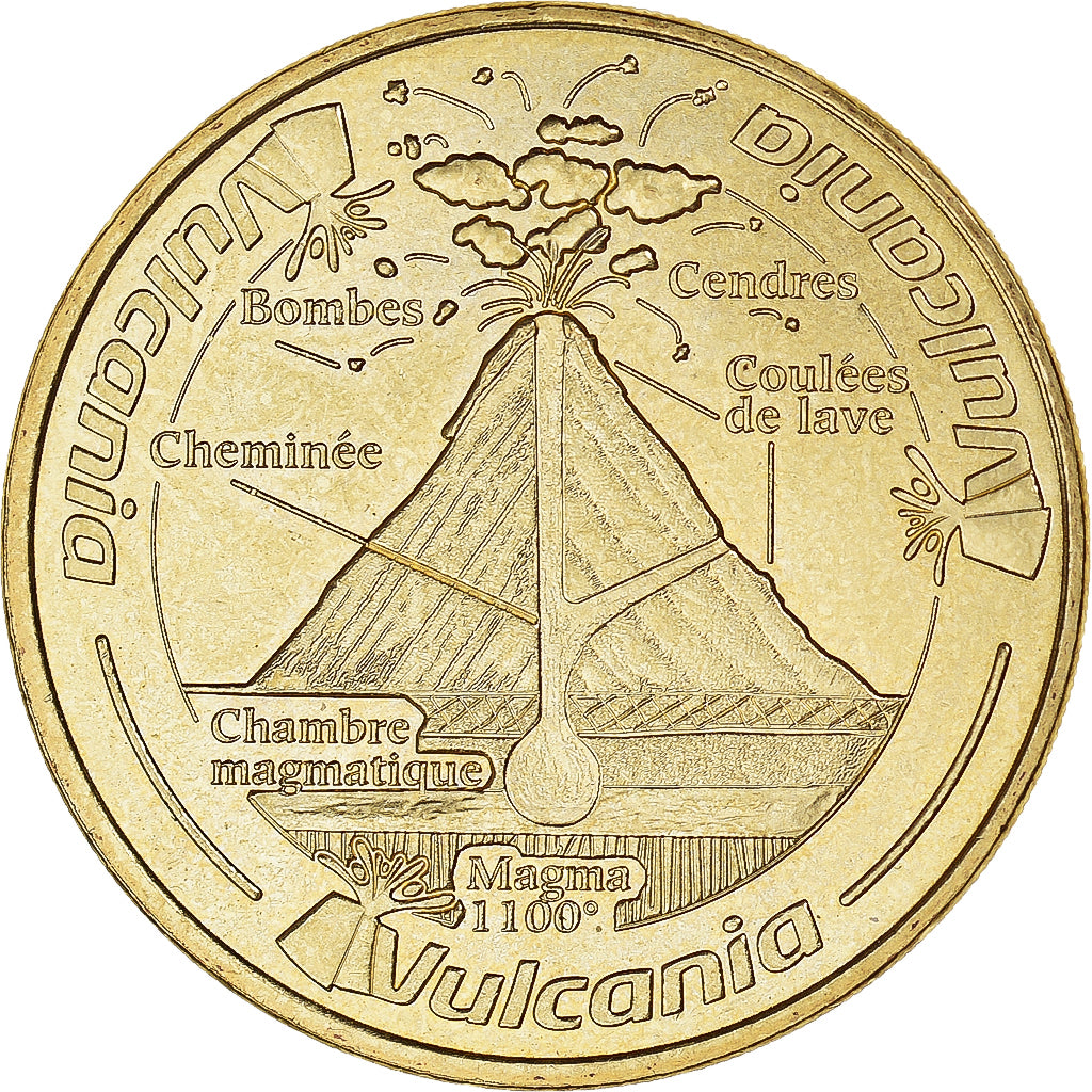 France, Jeton, Saint-Ours-Les-Roches - Vulcania n°3, 2018, MDP, SPL+