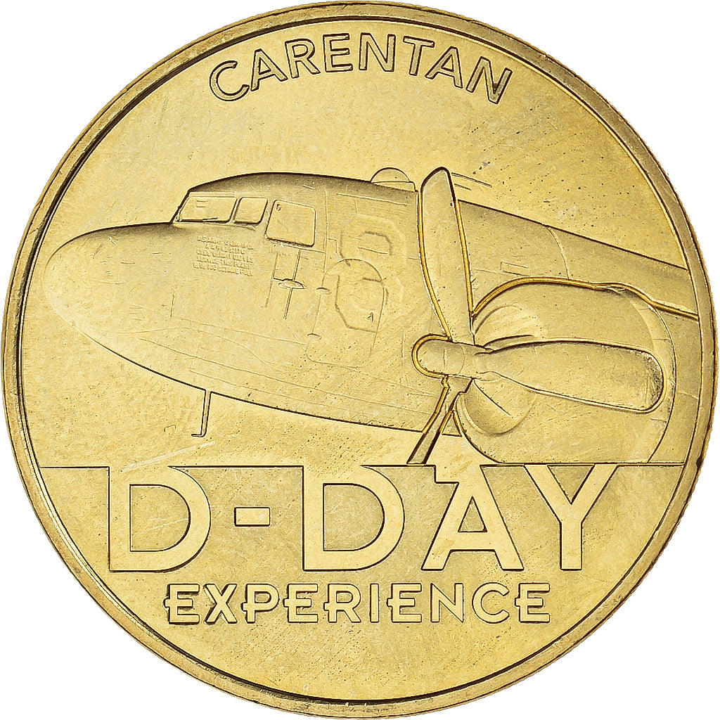 France, Token, Carentan - D-Day expérience, 2018, MDP, MS(64), Copper-nickel