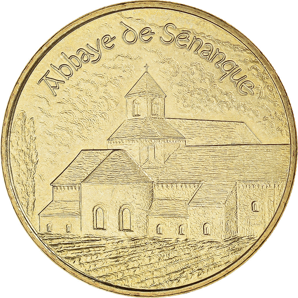 France, Jeton, Gordes - Abbaye de Sénanque, 2018, MDP, SPL+, Cupro-nickel