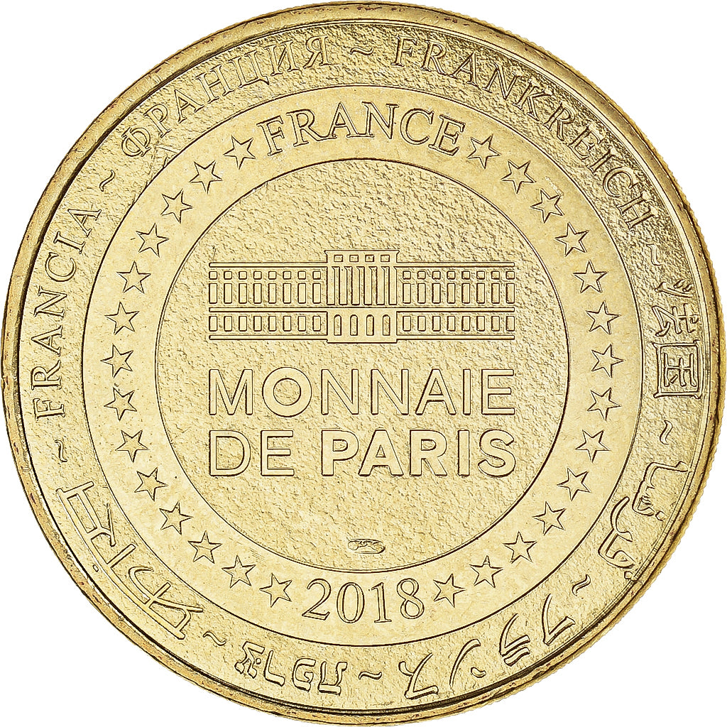 France, Jeton, Gordes - Abbaye de Sénanque, 2018, MDP, SPL+, Cupro-nickel