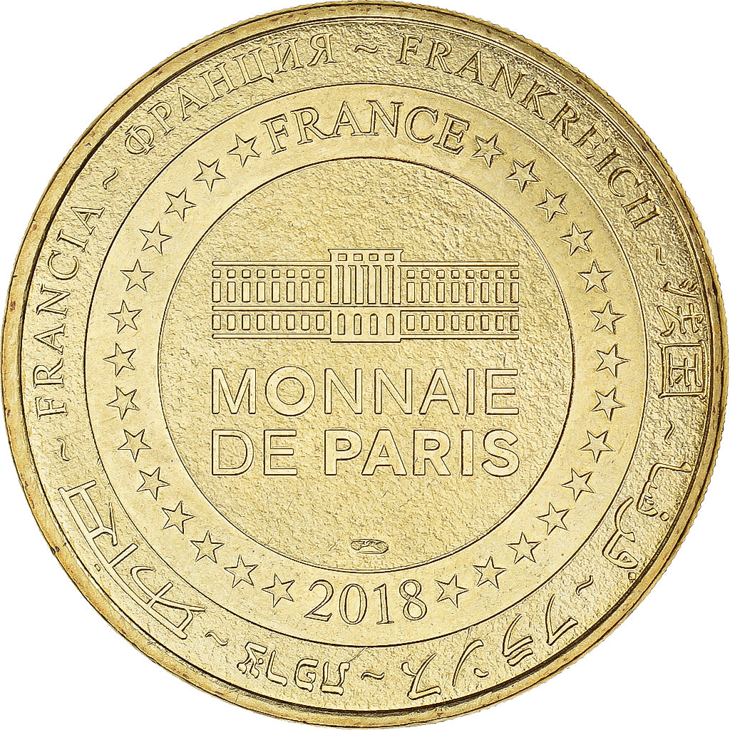 France, Jeton, Thiepval - Somme n°4, 2018, MDP, SPL+, Cupro-nickel Aluminium