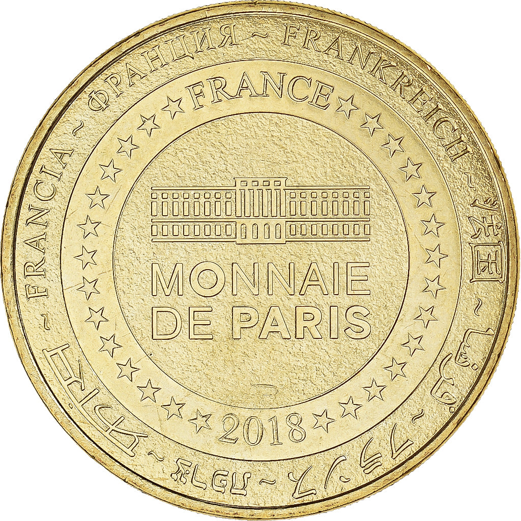 France, Token, Blandy-les-Tours - Château, 2018, MDP, MS(64), Copper-nickel