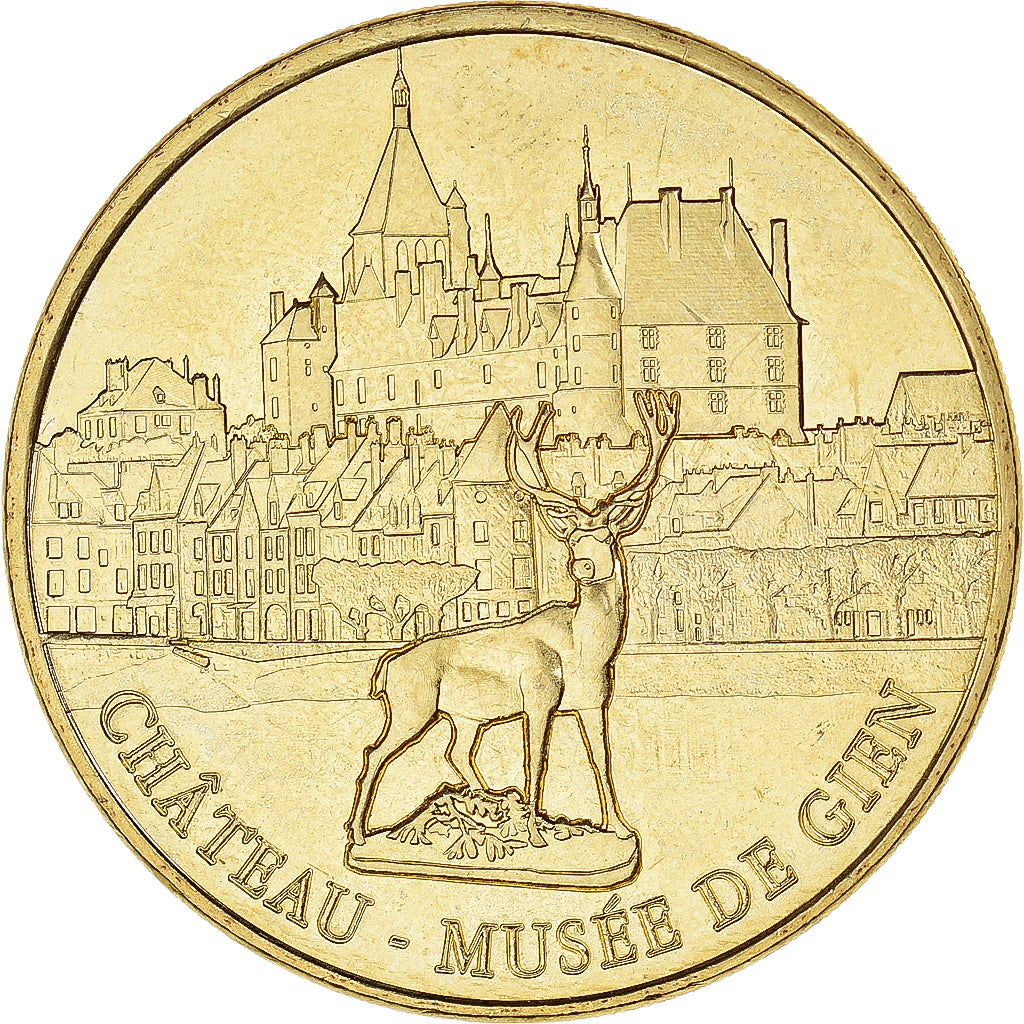 França, Token, Gien - Château-musée, 2018, MDP, MS(64), Cuproníquel