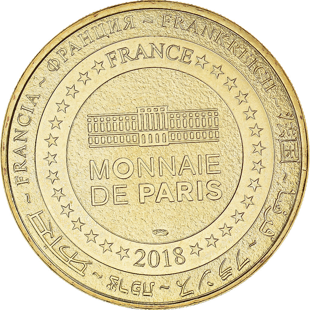 França, Token, Gien - Château-musée, 2018, MDP, MS(64), Cuproníquel