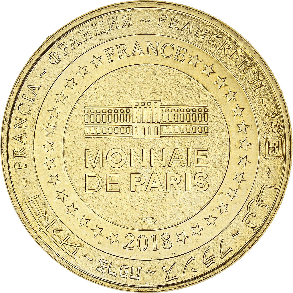 Francia, zeton, Brest - Océanopolis n°7 - Poisson Napoléon, 2018, MDP, SC+