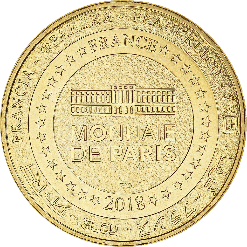 Frankreich, betaalpenning, Eglise Sainte-Radegonde, Talmont, 2018, MDP, UNZ+