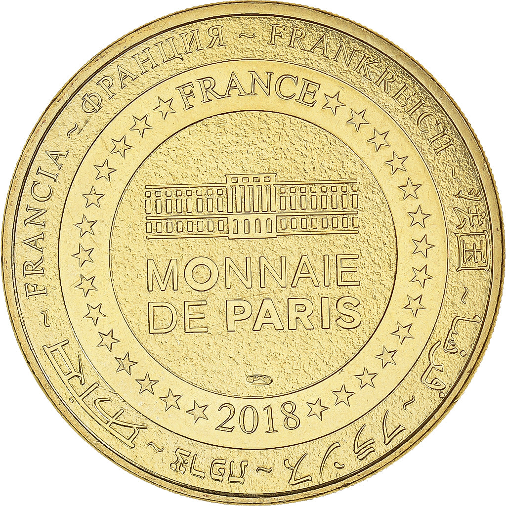 França, Token, Lisieux - Les Buissonnets, 2018, MDP, MS(64), Cuproníquel