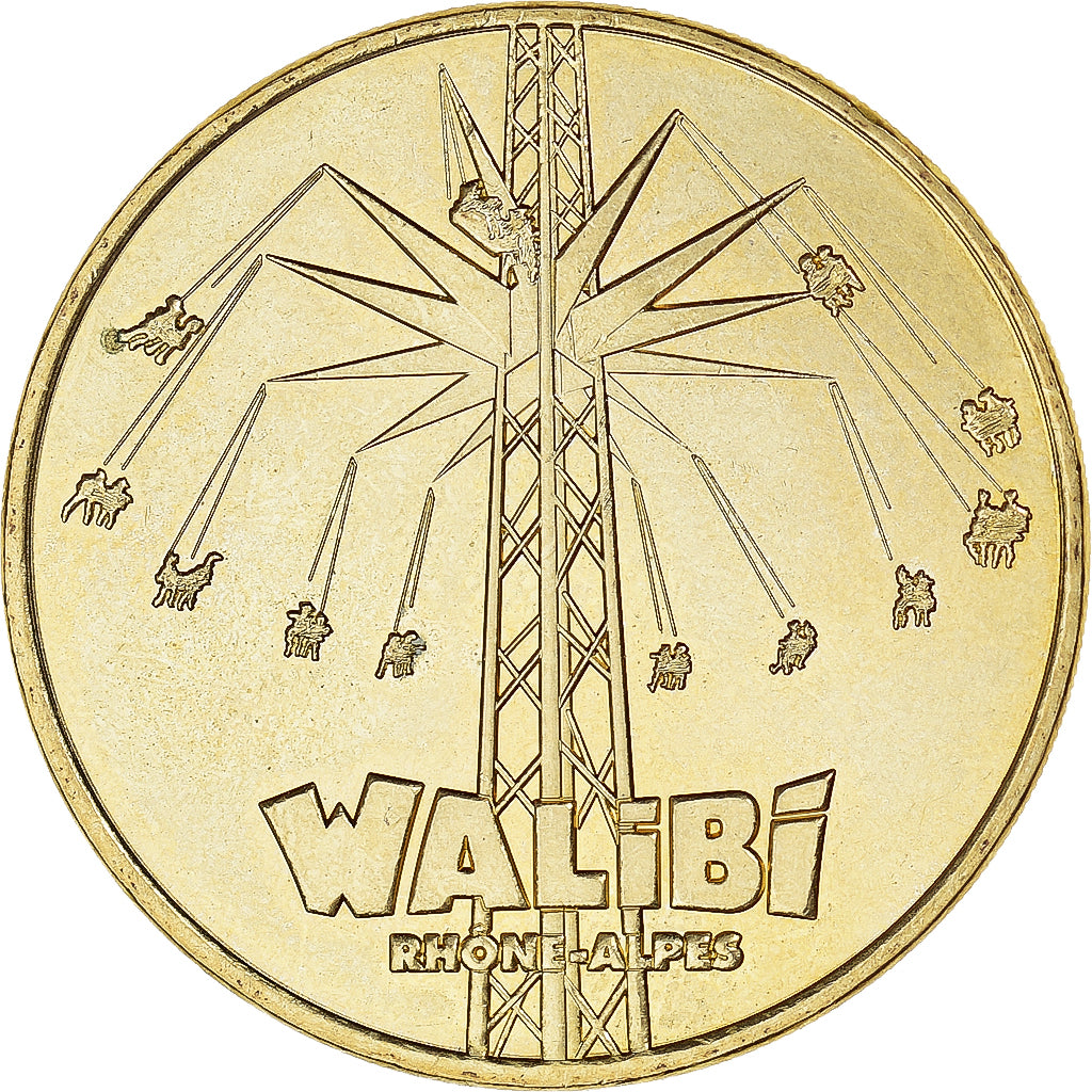 France, Token, Les Avenières - Walibi n°5, 2018, MDP, MS(64), Copper-nickel