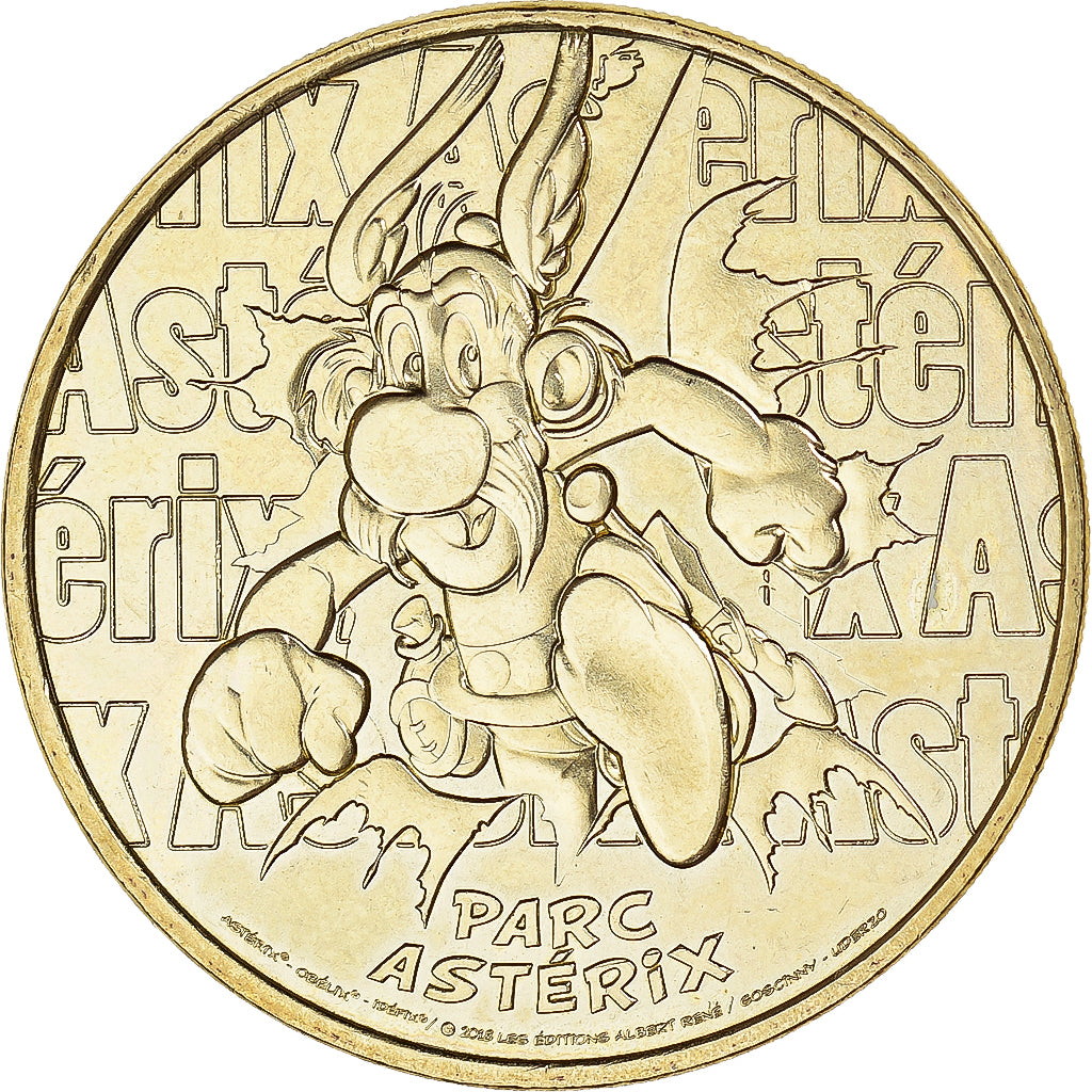 France, Token, Plailly - Parc Astérix n°25 - Astérix, 2018, MDP, MS(64)