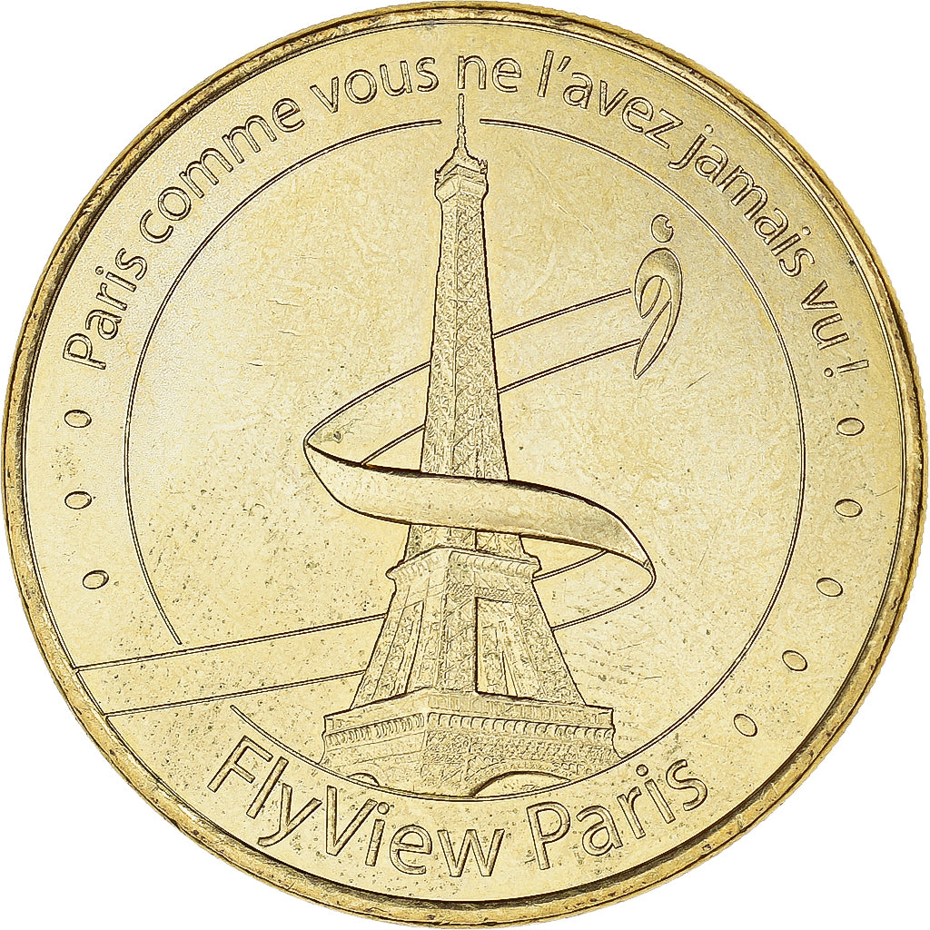 France, Token, Paris - Flyview Paris, 2018, MDP, MS(64), Copper-nickel Aluminium