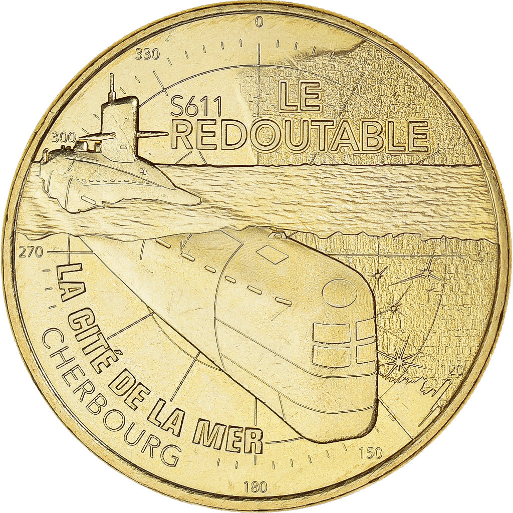 Francja, Token, Cherbourg - Cité de la Mer - Le Redoutable, 2018, MDP, MS(64)