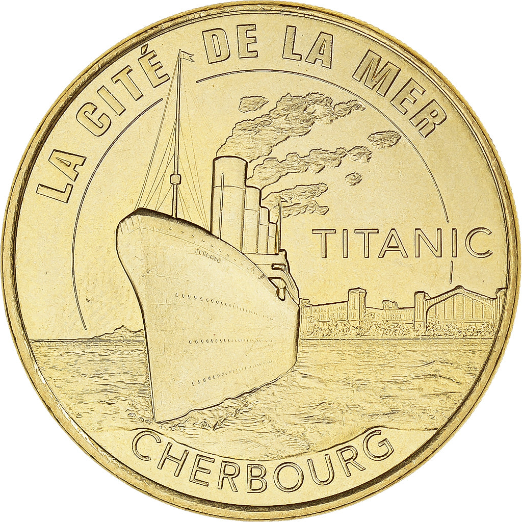 Francia, zeton, Cherbourg - Cité de la Mer - Le Titanic, 2018, MDP, SC+