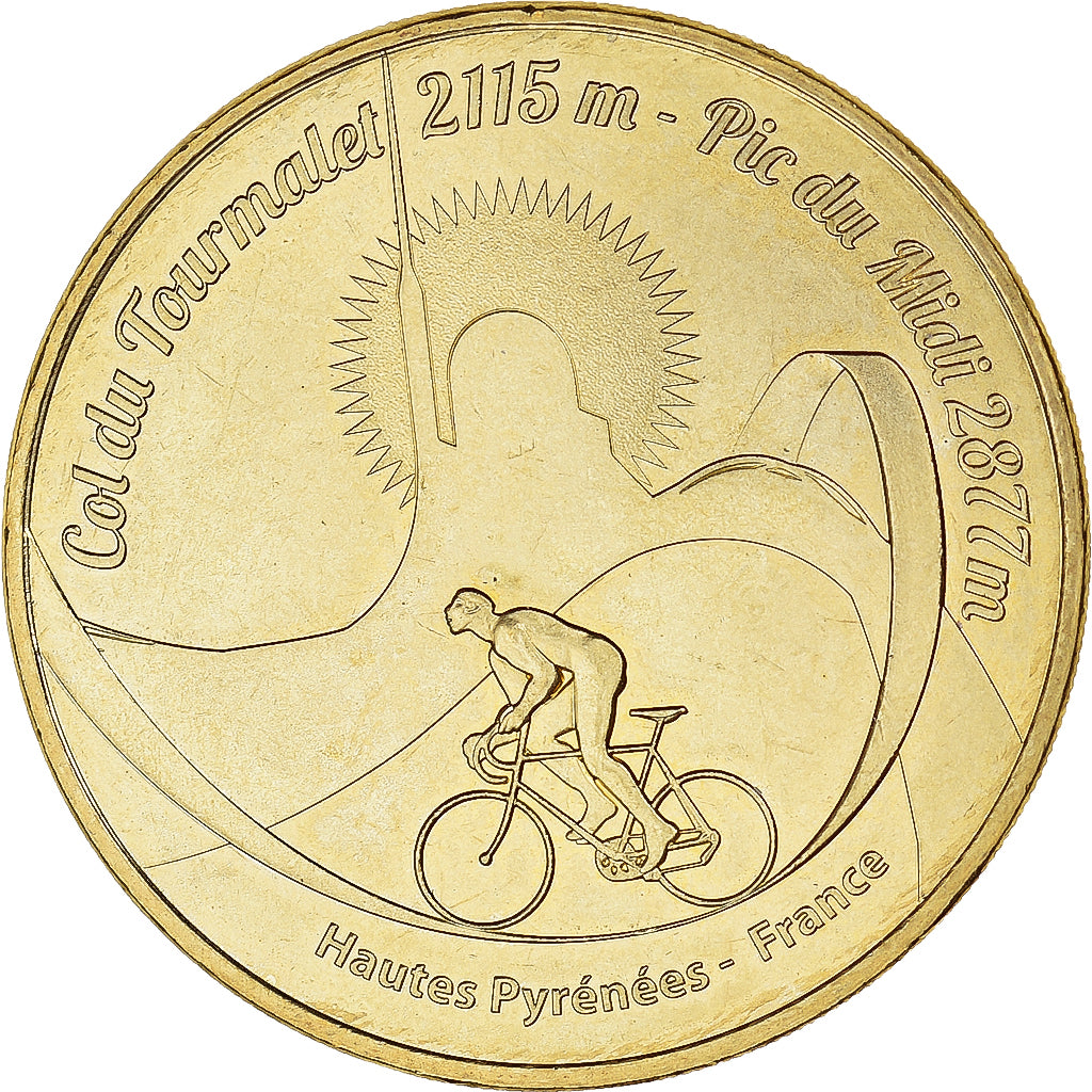 Francia, zeton, Bagnères de Bigorre - Col du Tourmalet, 2018, MDP, SC+