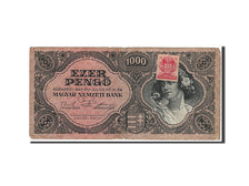 Banknote, Hungary, 1000 Pengö, 1945, VF(20-25)