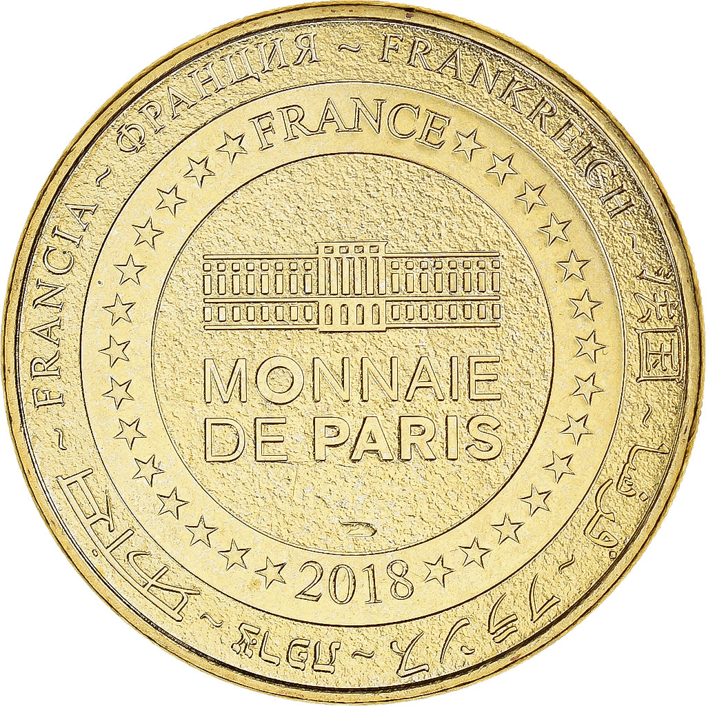 Francja, Token, 48/ Loups du Gévaudan, 2018, MDP, MS(64), Miedzionikiel