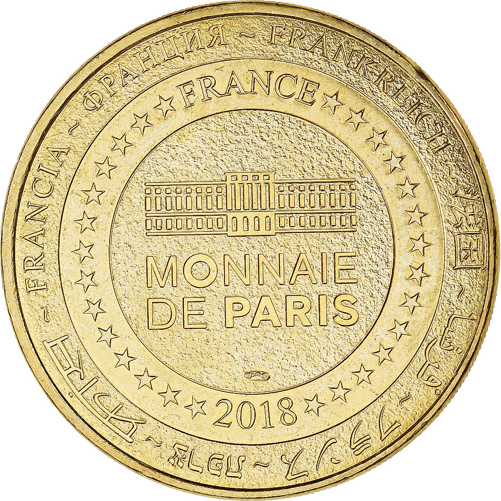 Francia, ficha, 24/ Grotte de Rouffignac, 2018, MDP, SPL+, Rame-nichel-alluminio