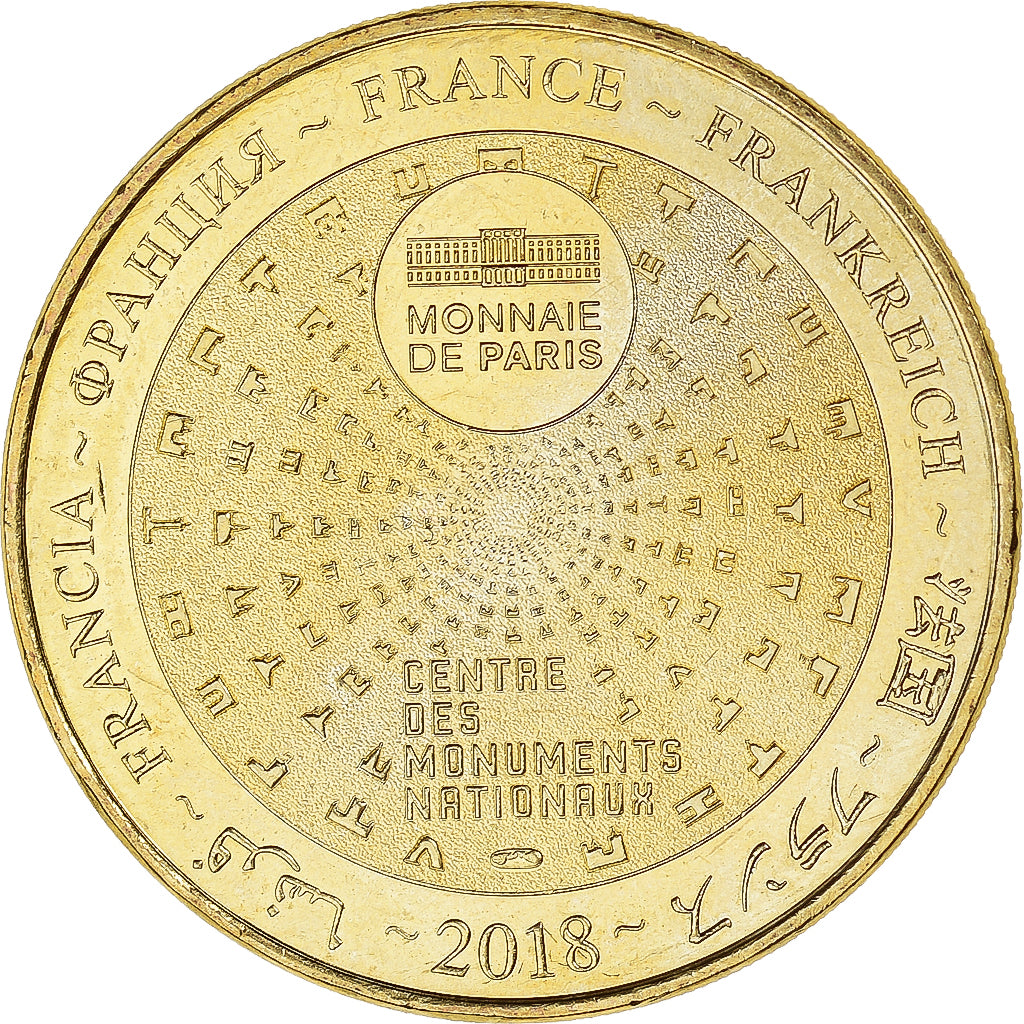 Francja, Token, Paris - Sainte Chapelle n°2, 2018, MDP, MS(64), Miedzionikiel