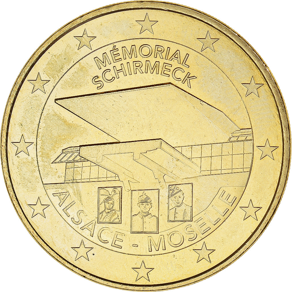 France, Token, Schirmeck - Mémorial d'Alsace, 2018, MDP, MS(64), Copper-nickel