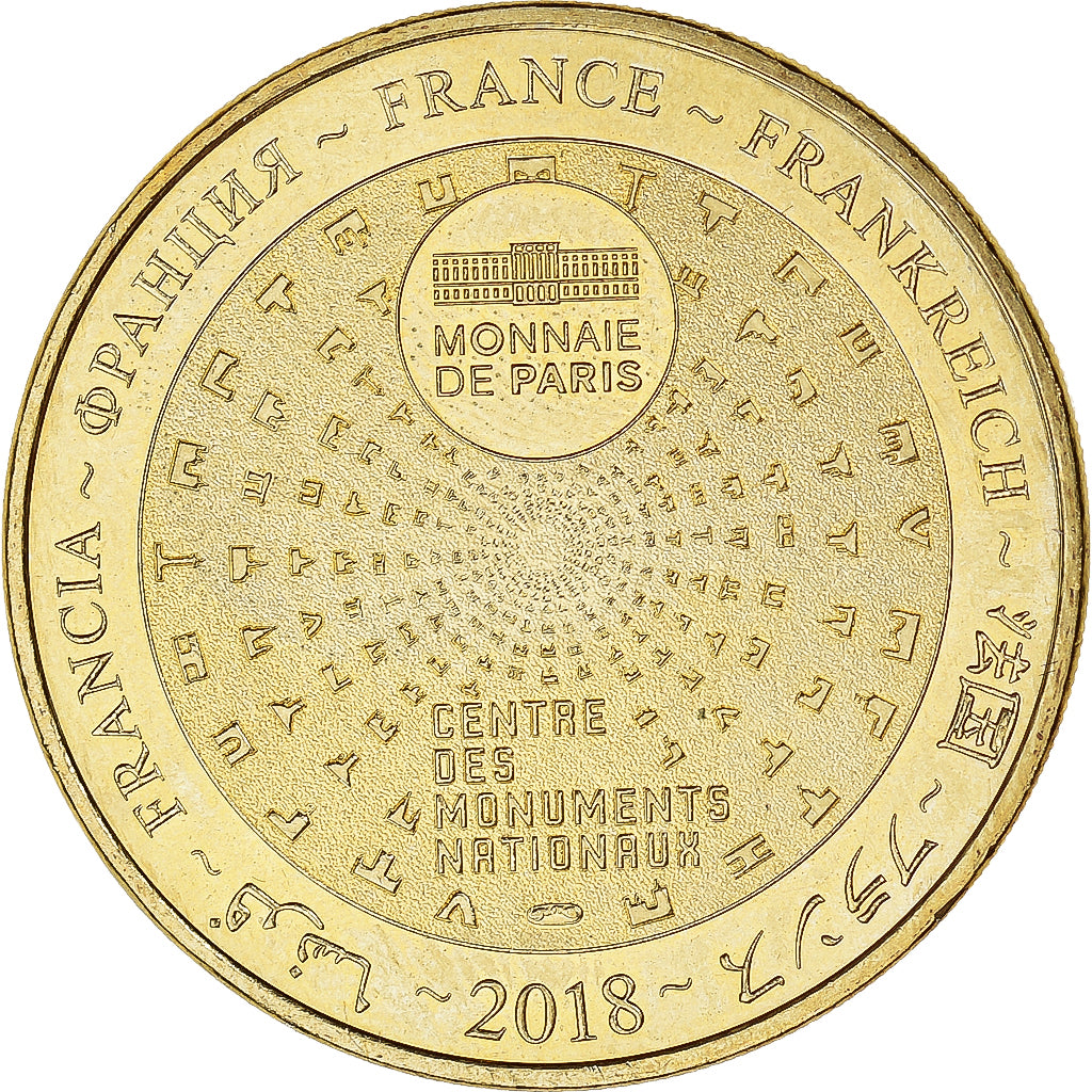 France, Token, Paris - Chapelle expiatoire, 2018, MDP, MS(64), Copper-nickel