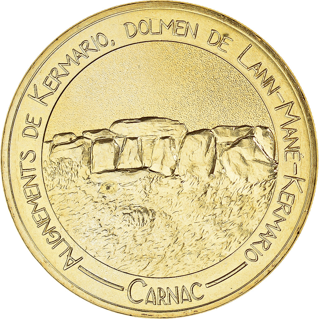 France, Token, Carnac - Alignements de Kermario - Dolmen de Lann-Mané, 2018