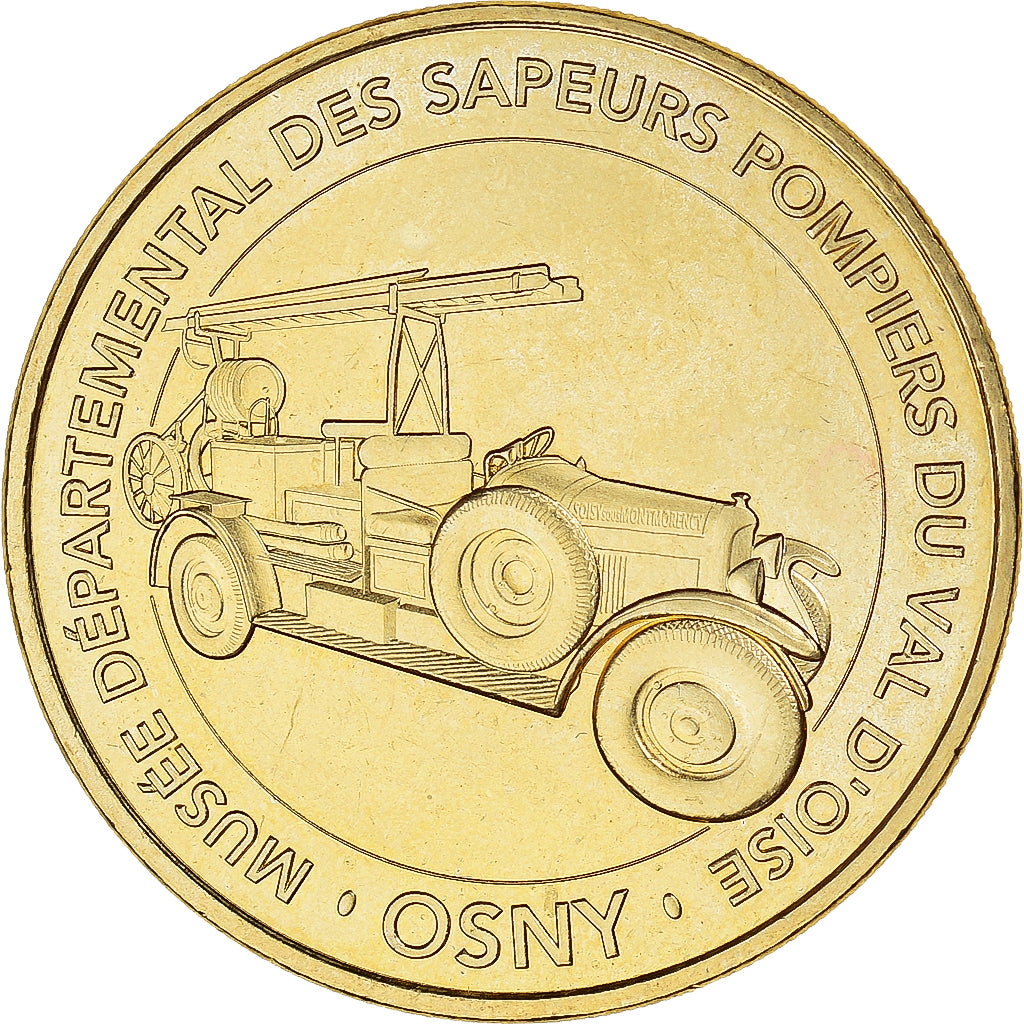 France, Jeton, Osny -  Musée départemental des sapeurs pompiers, 2018, MDP