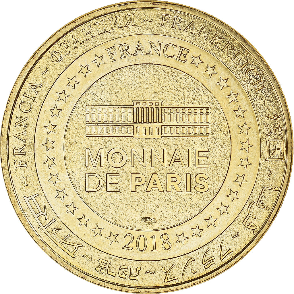 France, Jeton, Monteux - Parc Spirou, 2018, MDP, SPL+, Cupro-nickel Aluminium