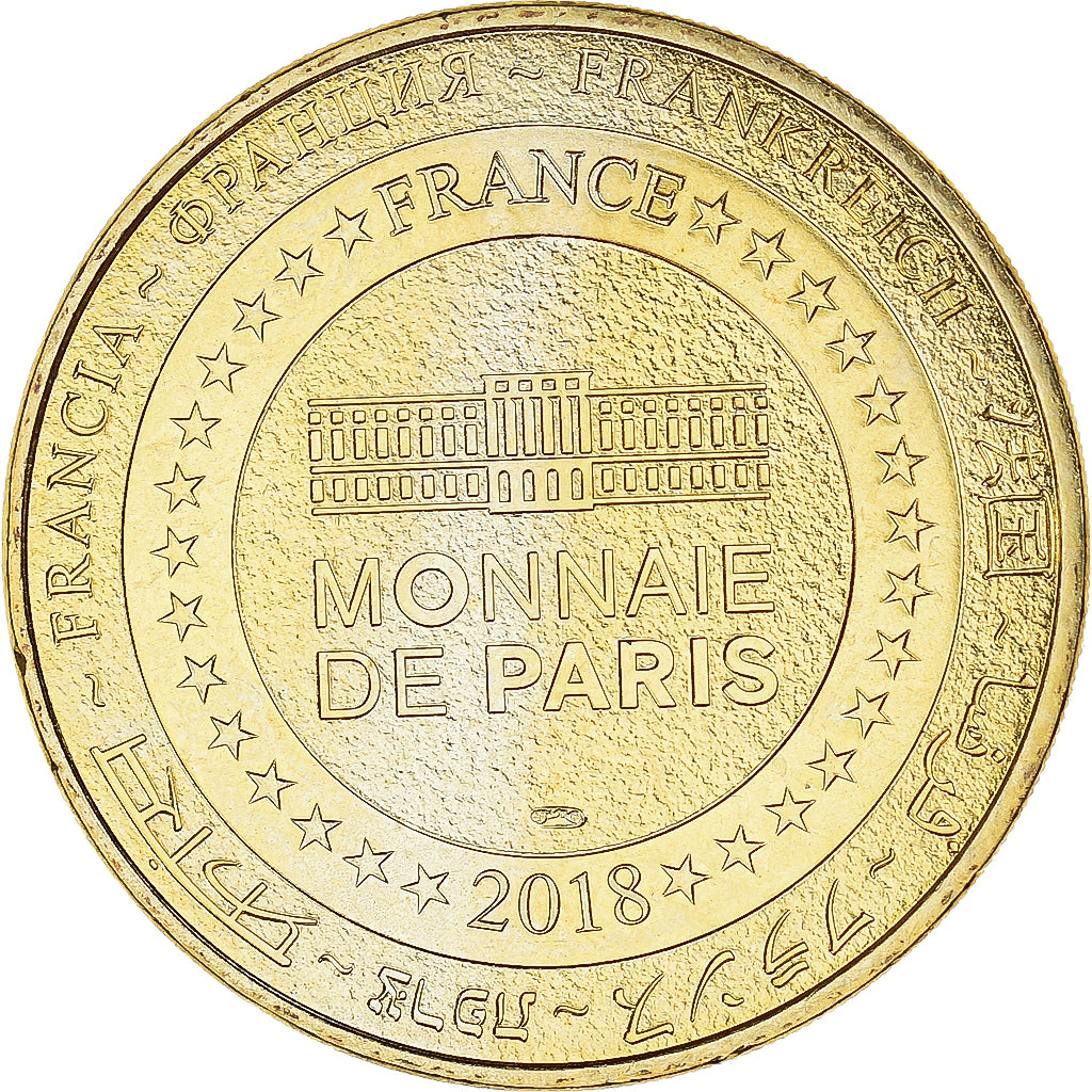 Francia, zeton, Jetón turístico, Paris - La France double championne du monde