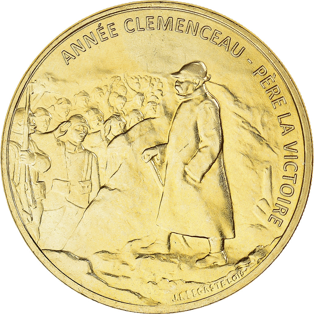 France, Jeton, Paris - Année Clémenceau - Père de la Victoire, 2018, MDP