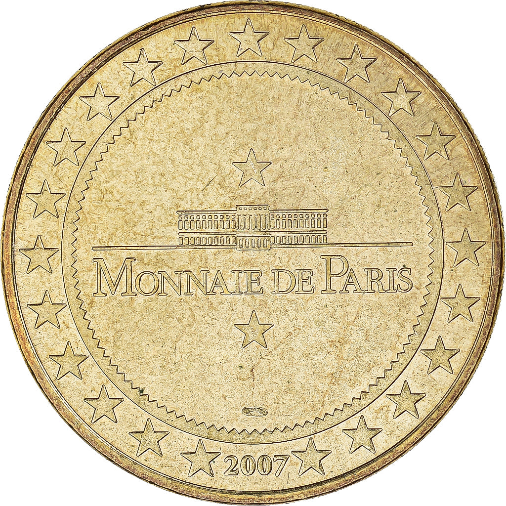 Francia, zeton, Jetón turístico, Conques - Abbaye Sainte-Foy n°1, Arts &