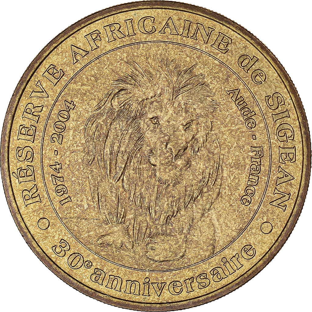 Francia, zeton, Jetón turístico, Sigean - Réserve n°2 - 30 ème