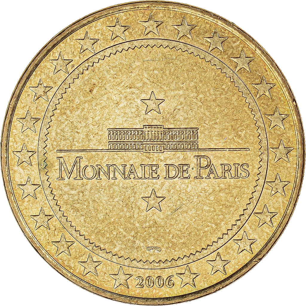 Francia, zeton, Jetón turístico, Tarascon - Parc préhistoire - Bison, Arts &